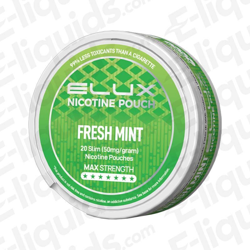 Fresh Mint Nicotine Pouches by Elux - Power Vape Shop