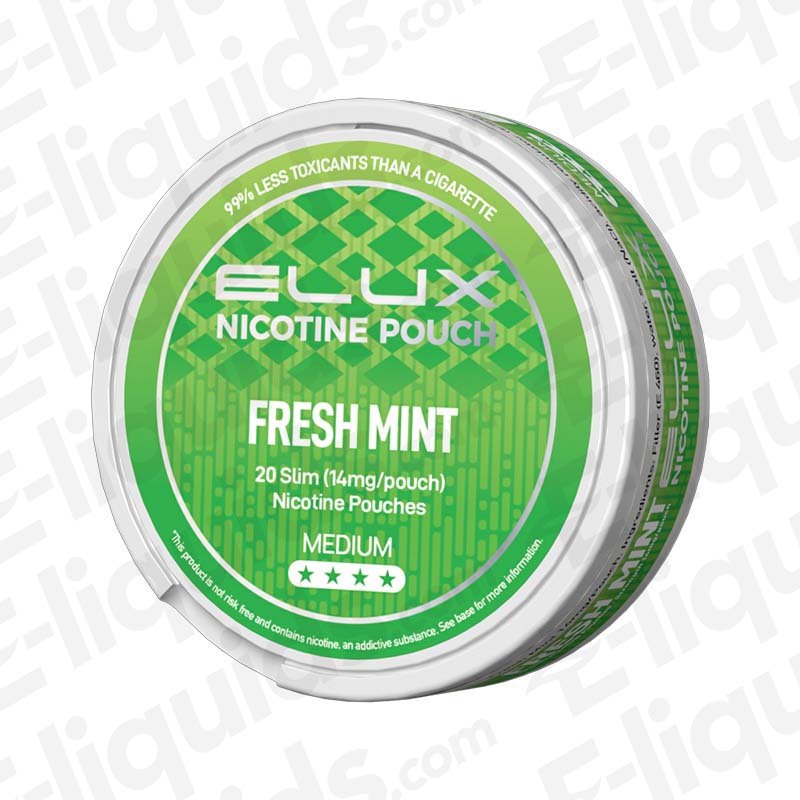 Fresh Mint Nicotine Pouches by Elux - Power Vape Shop