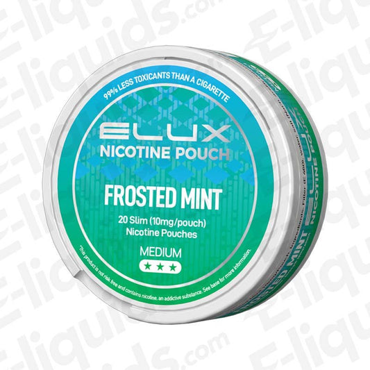 Frosted Mint Nicotine Pouches by Elux - Power Vape Shop