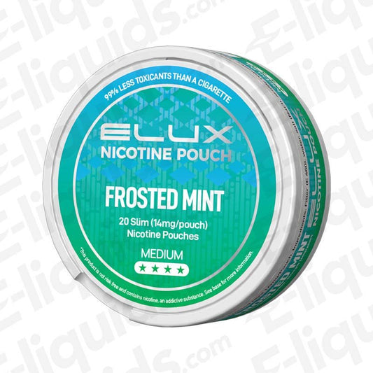 Frosted Mint Nicotine Pouches by Elux - Power Vape Shop