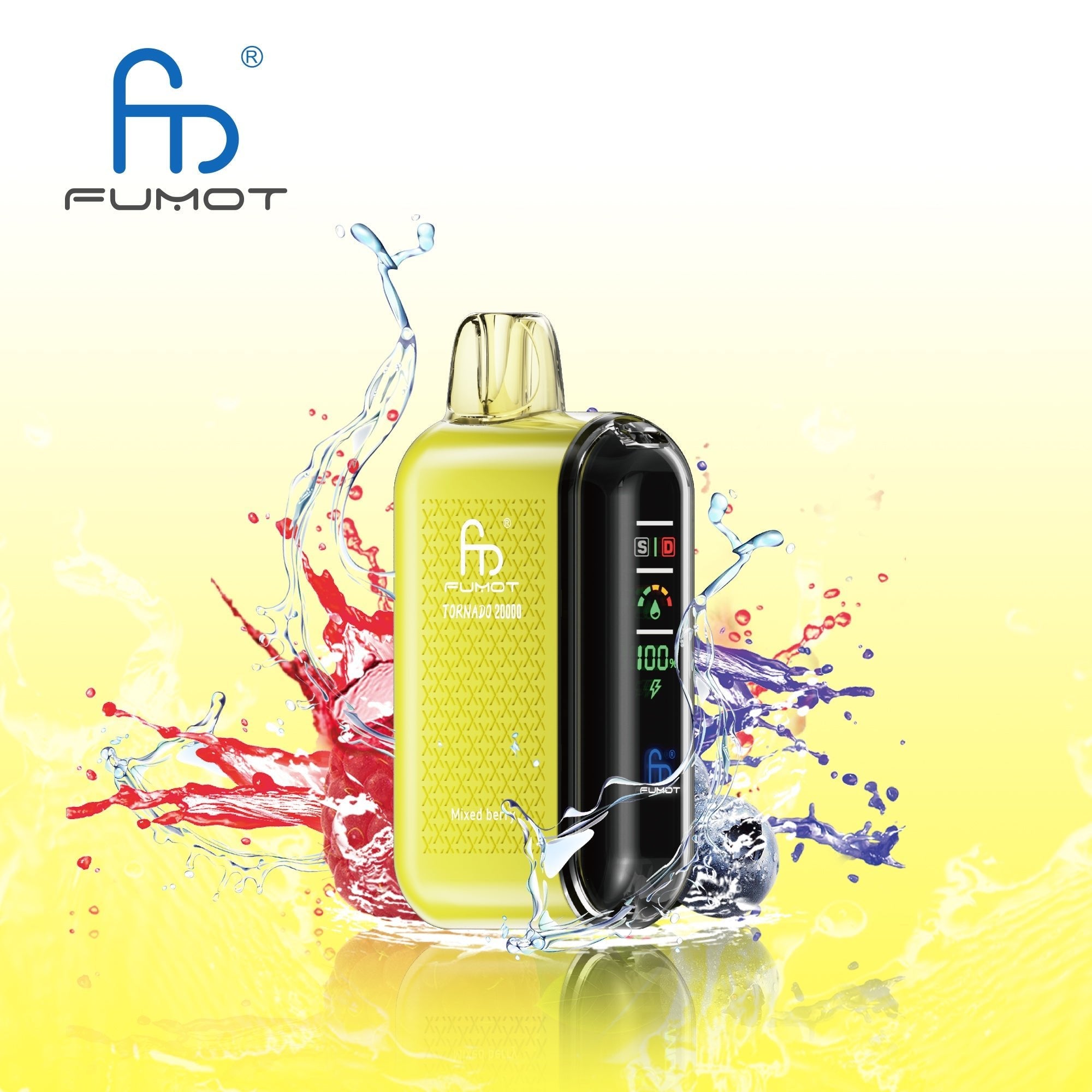 Fumot Tornado 20000 Dual Mesh Puffs Disposable Vape - Power Vape Shop