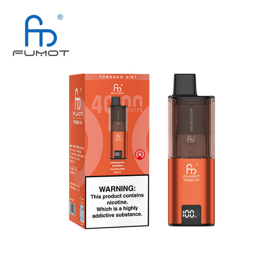 Fumot Tornado 4 in 1 Disposable Vape 4000 Puffs - Power Vape Shop