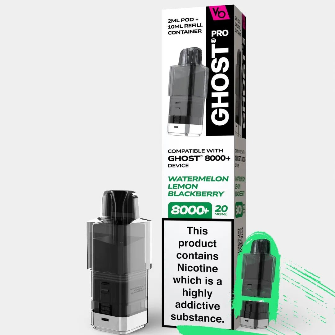 Ghost Pro 8000 Replacement Pods - Power Vape Shop