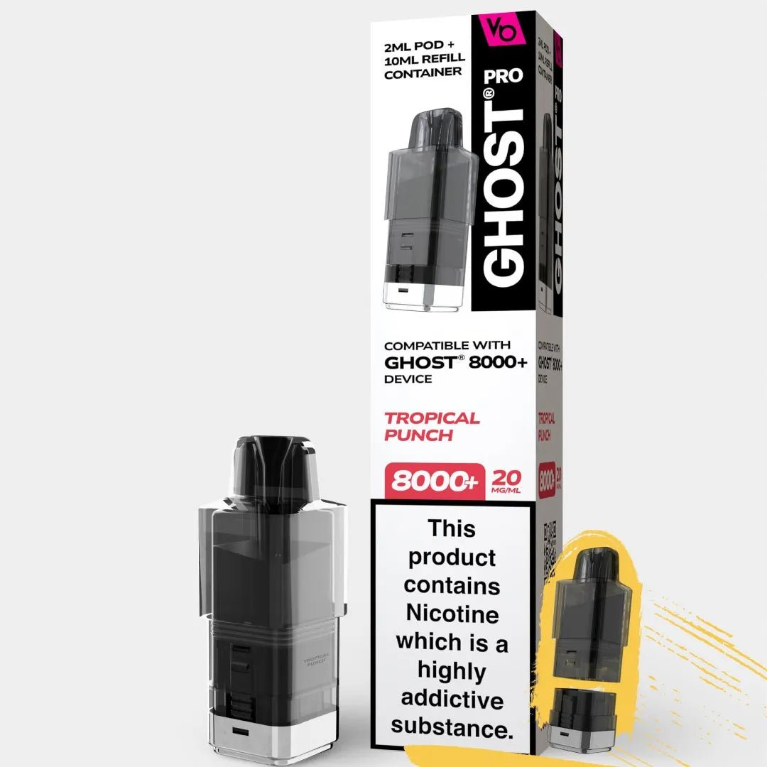 Ghost Pro 8000 Replacement Pods - Power Vape Shop