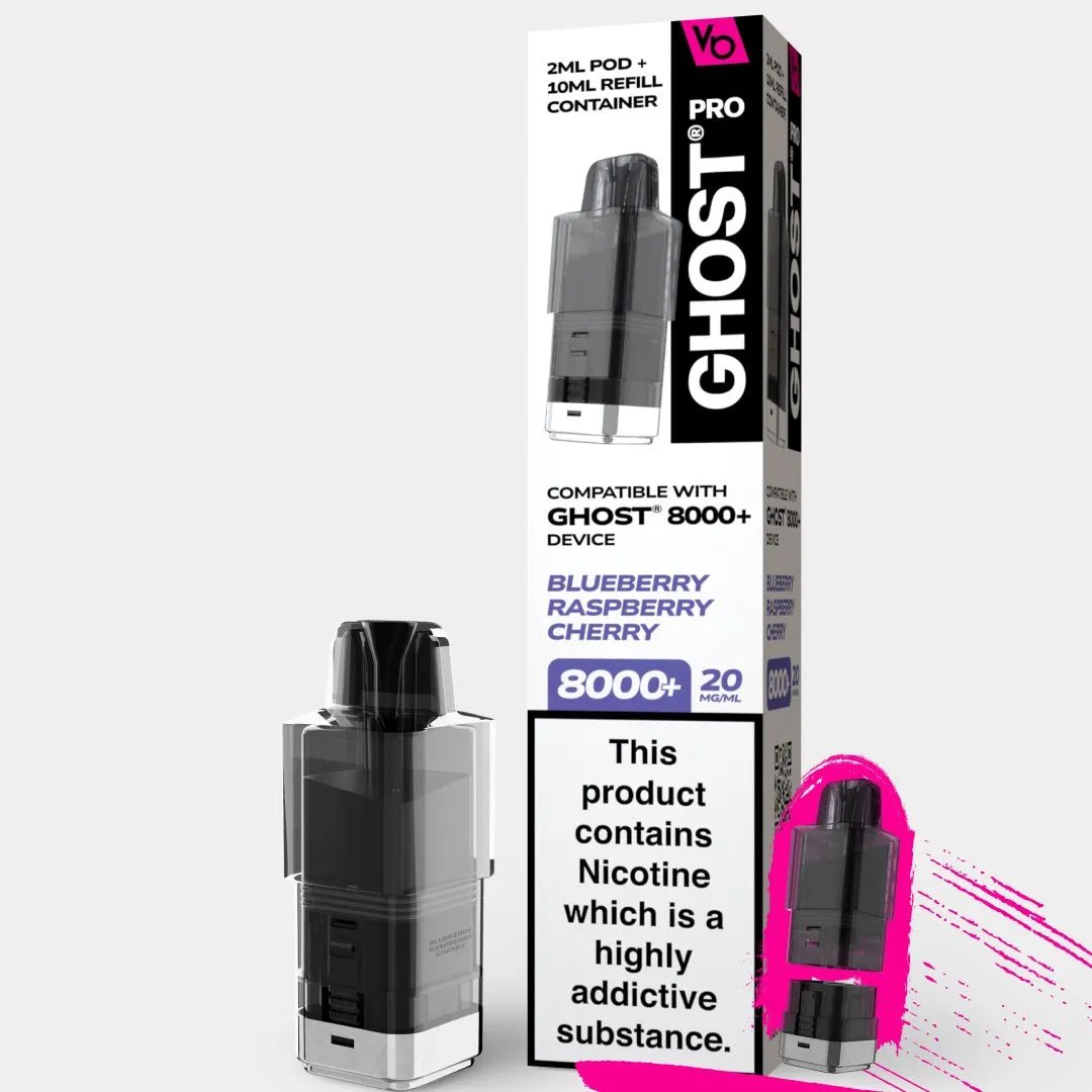 Ghost Pro 8000 Replacement Pods - Power Vape Shop