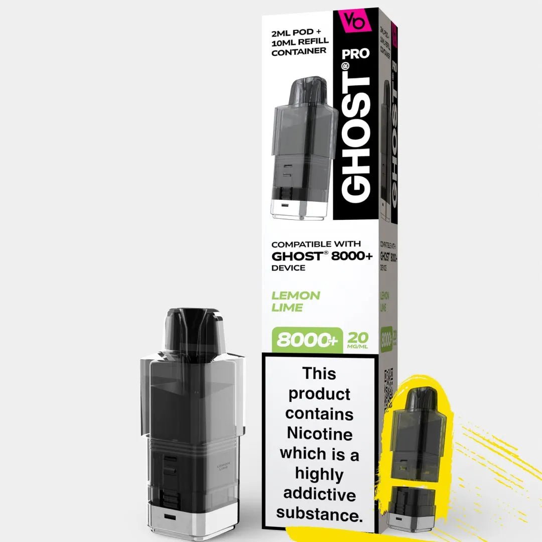 Ghost Pro 8000 Replacement Pods - Power Vape Shop