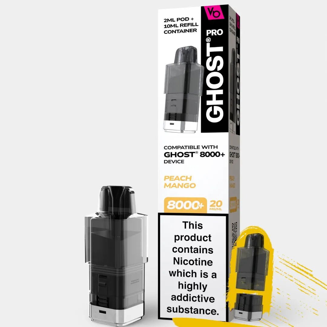 Ghost Pro 8000 Replacement Pods - Power Vape Shop