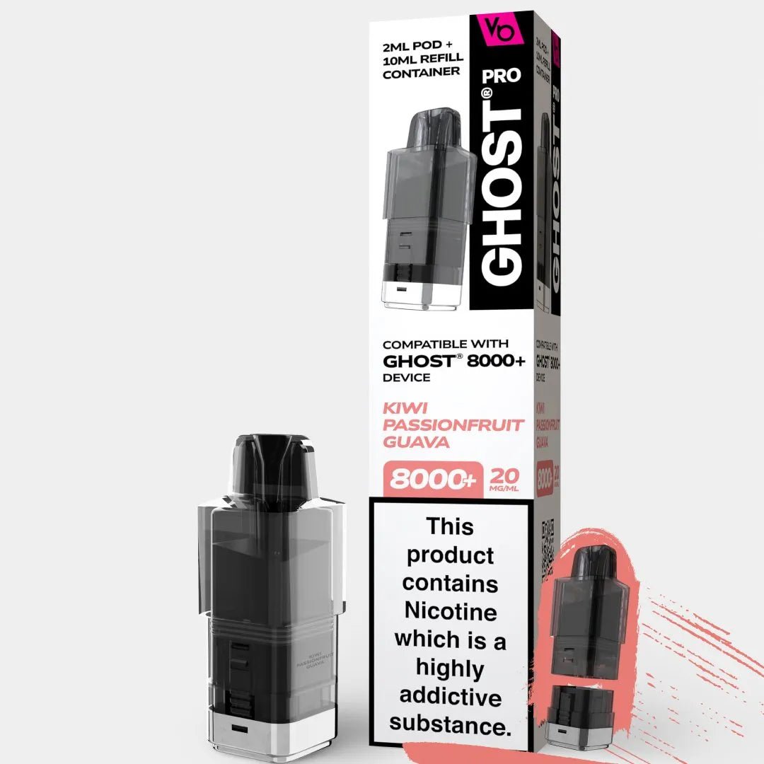 Ghost Pro 8000 Replacement Pods - Power Vape Shop