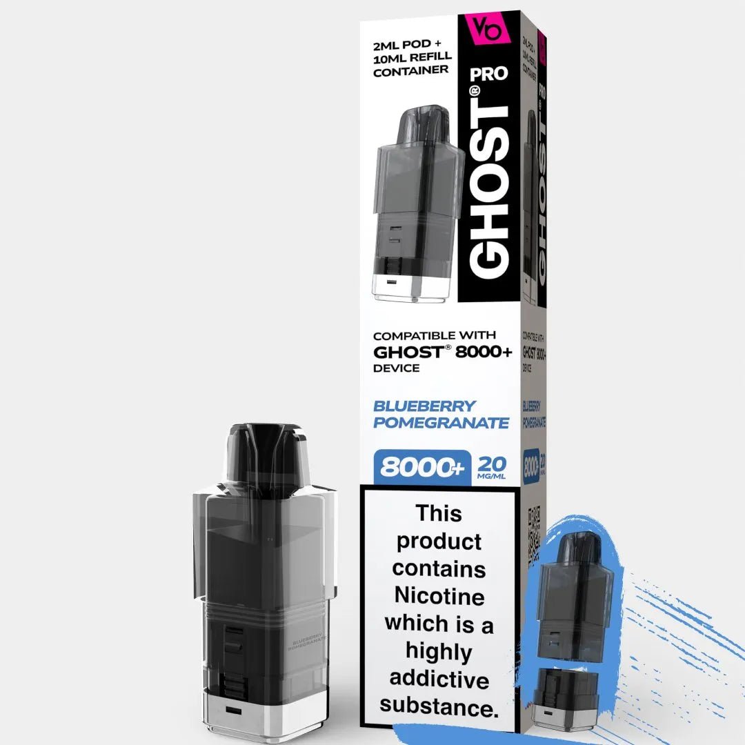 Ghost Pro 8000 Replacement Pods - Power Vape Shop