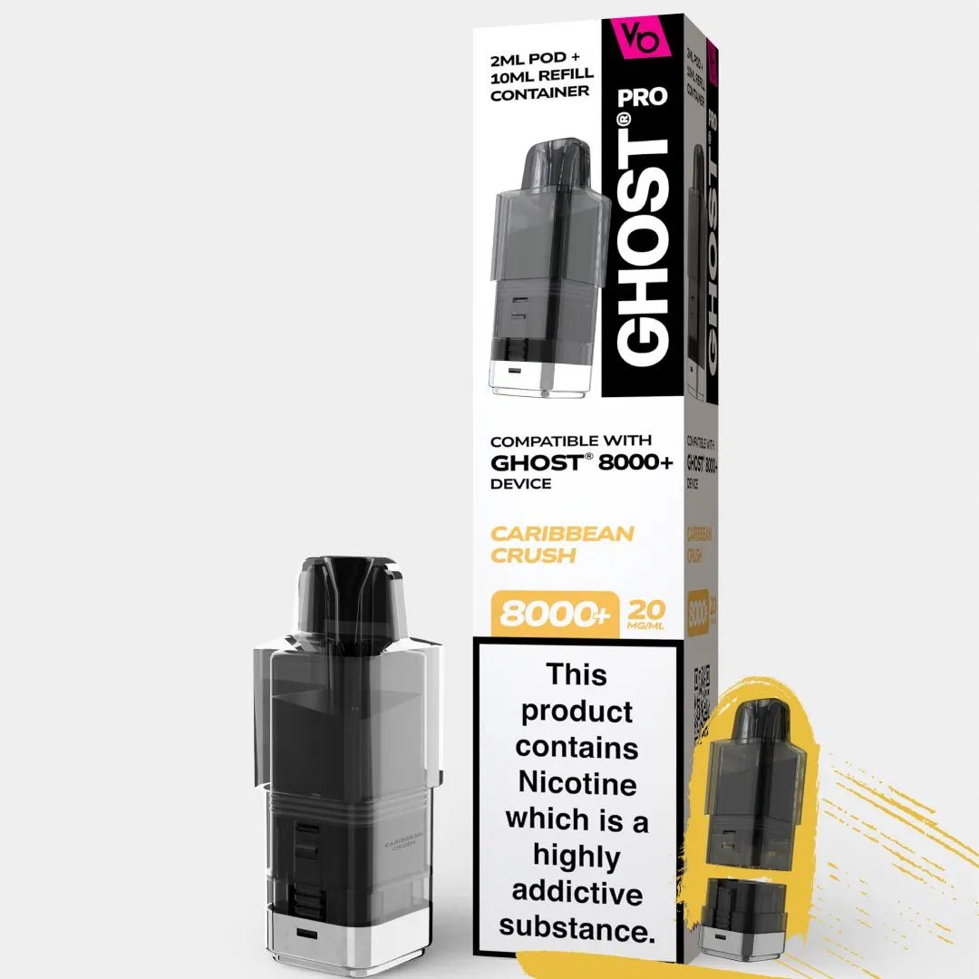 Ghost Pro 8000 Replacement Pods - Power Vape Shop