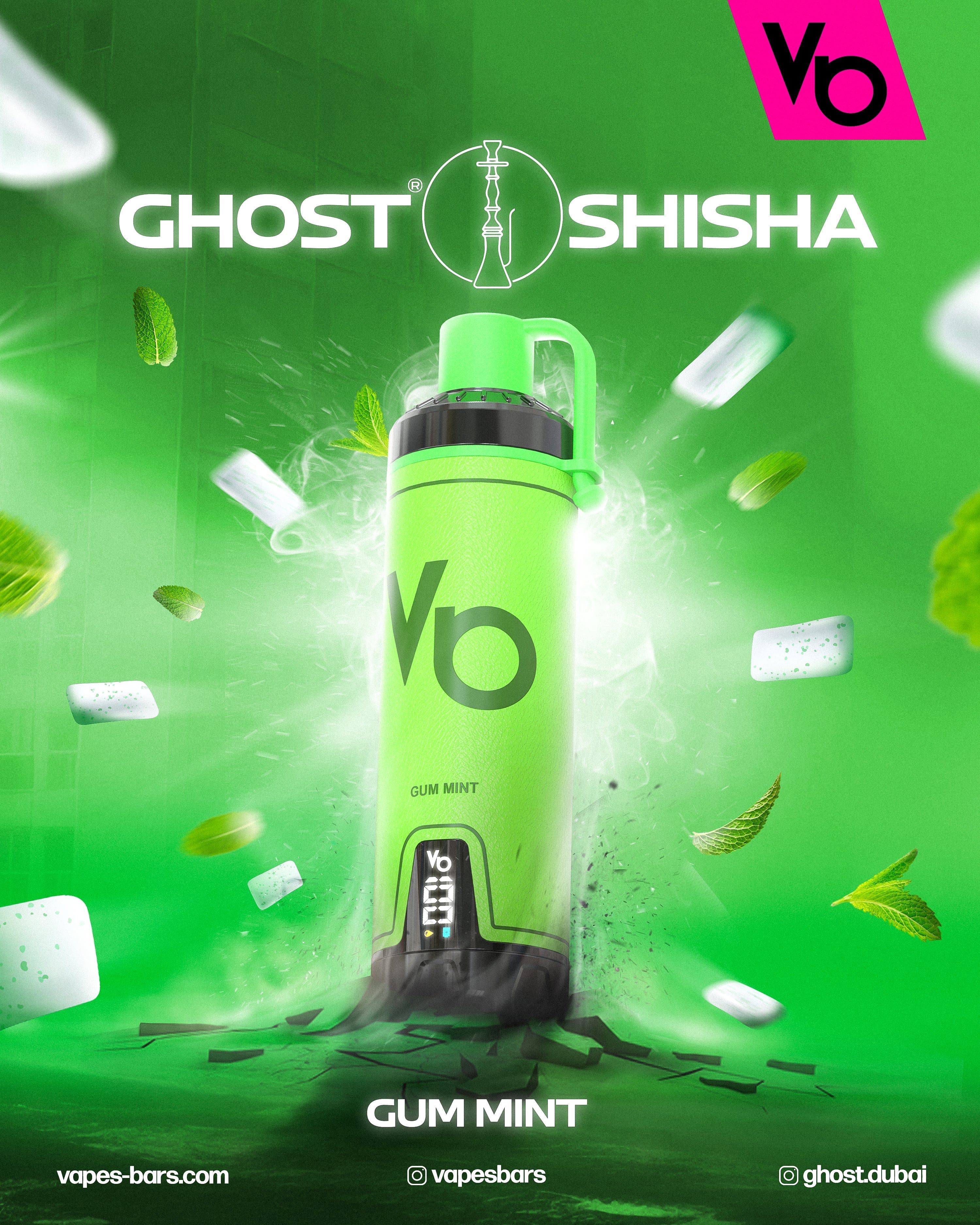 Ghost Shisha by Vape Bars - Power Vape Shop