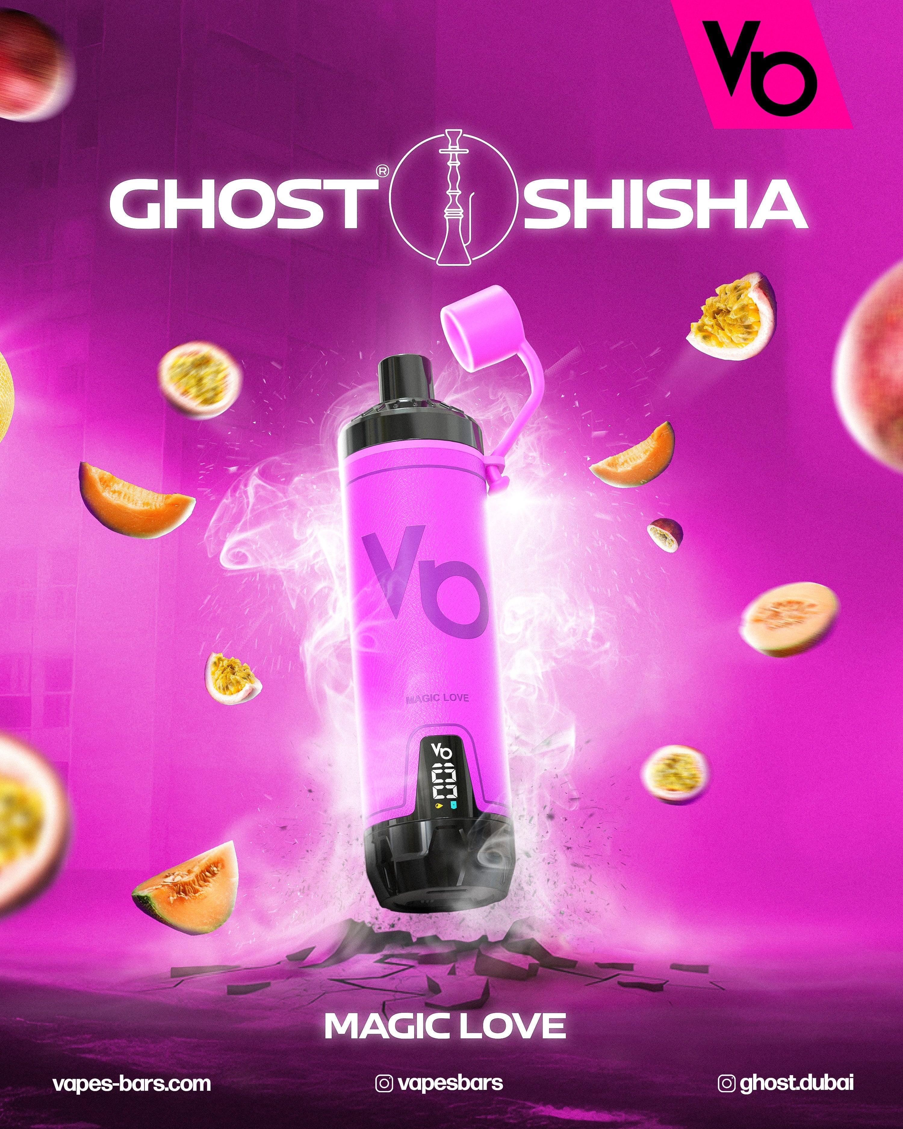 Ghost Shisha by Vape Bars - Power Vape Shop