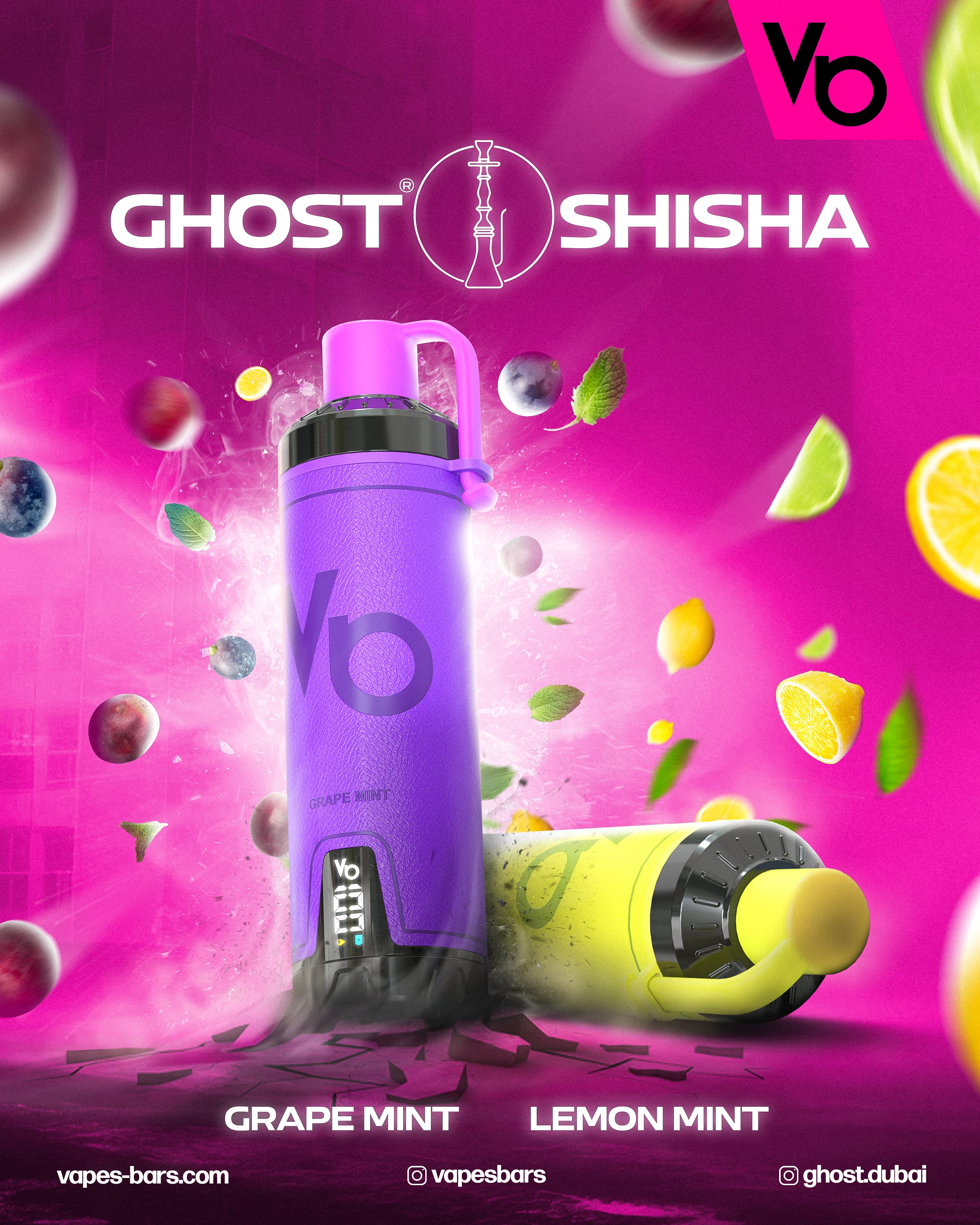 Ghost Shisha by Vape Bars - Power Vape Shop