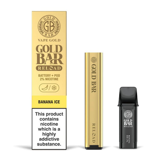 Gold Bar Reloaded Pod System Kit - Power Vape Shop