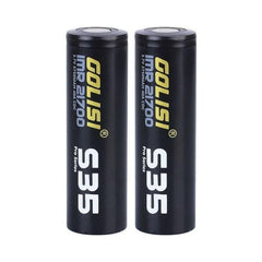 Golisi S35 - 21700 Battery - 3750mAh - Pack Of 2 - Power Vape Shop