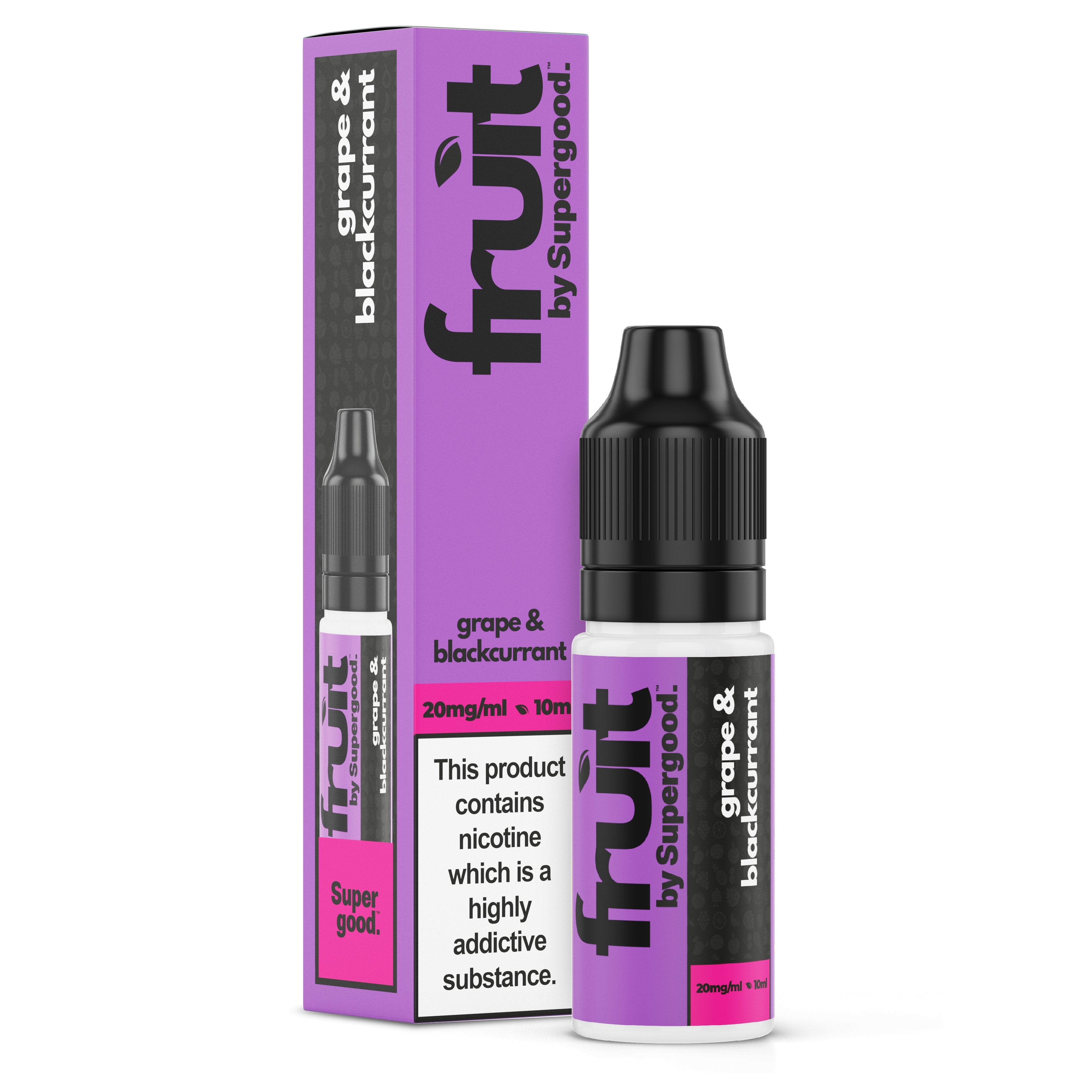 Grape & Blackcurrant Nic Salt - Fruit by Supergood - Power Vape Shop