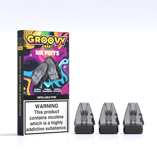 Groovy Bar 10k Refillable Pods - Power Vape Shop