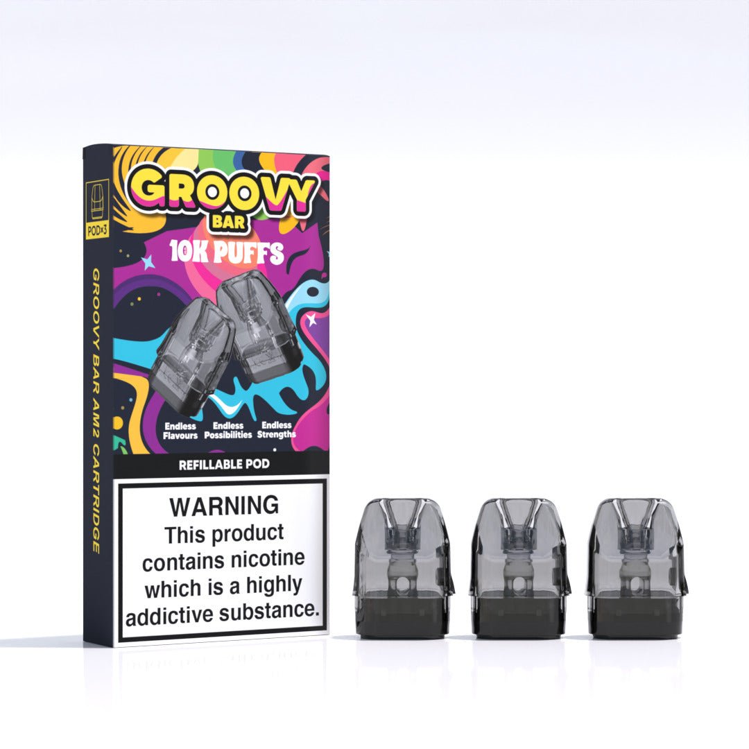 Groovy Bar 10k Refillable Pods - Power Vape Shop