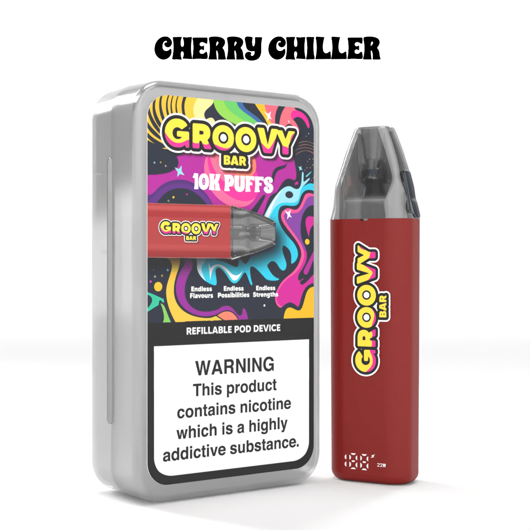 Groovy Bar 10k Refillable Vape Pod Kit - Power Vape Shop