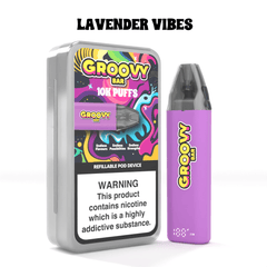Groovy Bar 10k Refillable Vape Pod Kit - Power Vape Shop