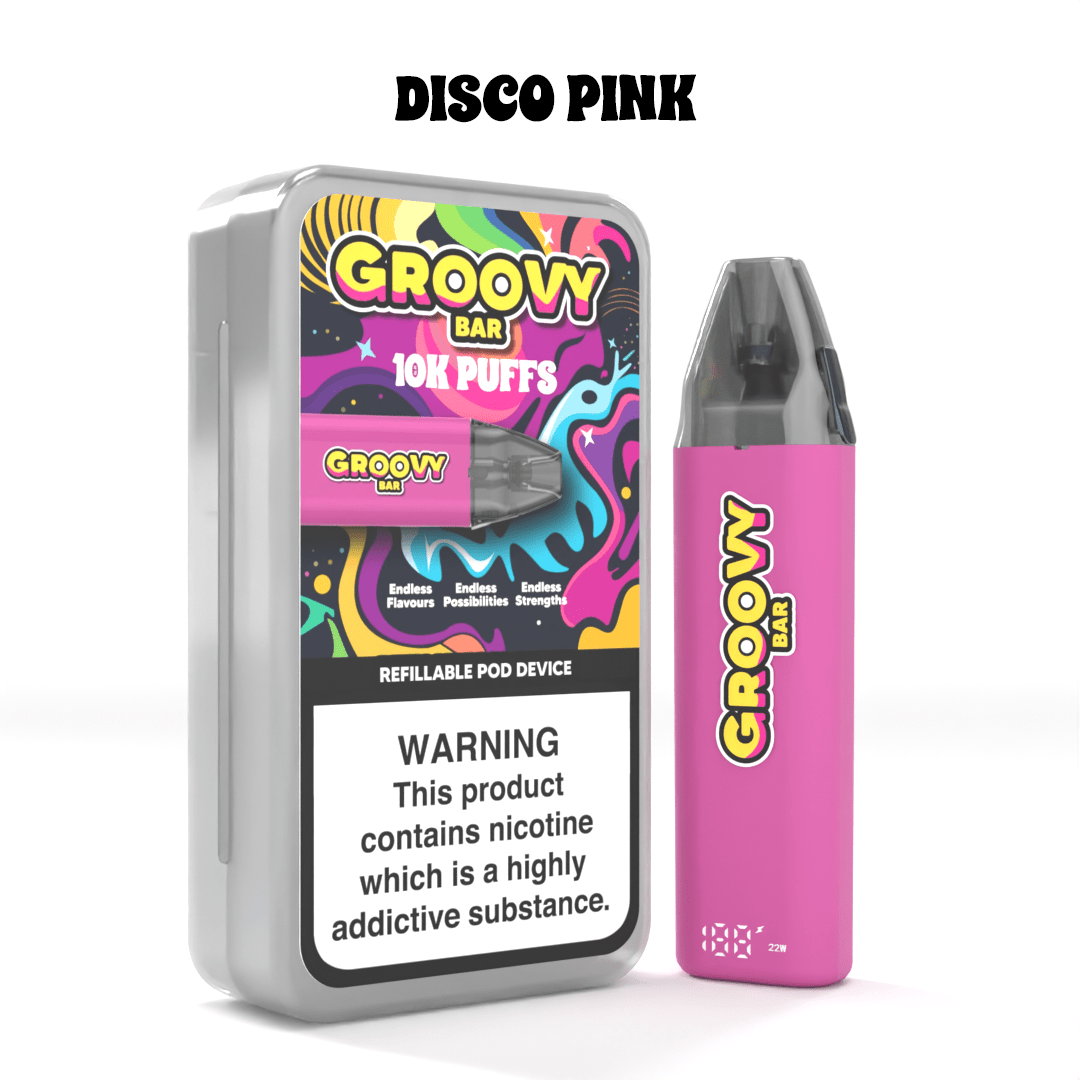 Groovy Bar 10k Refillable Vape Pod Kit - Power Vape Shop