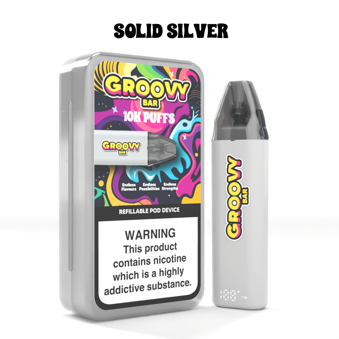 Groovy Bar 10k Refillable Vape Pod Kit - Power Vape Shop