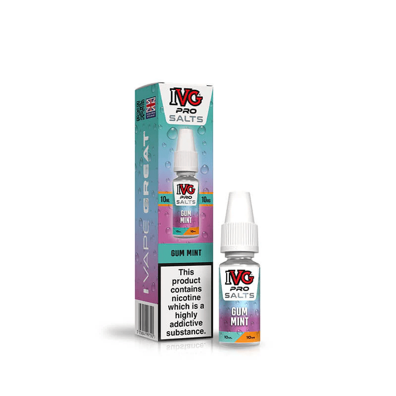 Gum Mint E-Liquid by IVG Pro Salts - Power Vape Shop