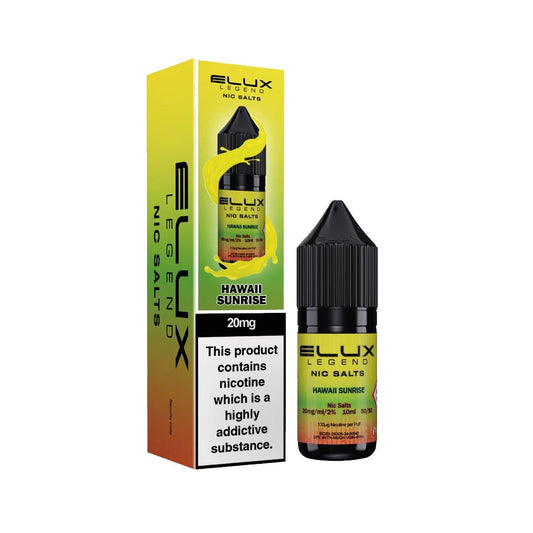 Hawaii Sunrise Nic Salt E - Liquid by Elux Legend - Power Vape Shop