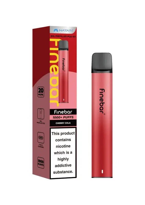 Hayati Finebar 1000 Prefilled Pod Kit - Power Vape Shop
