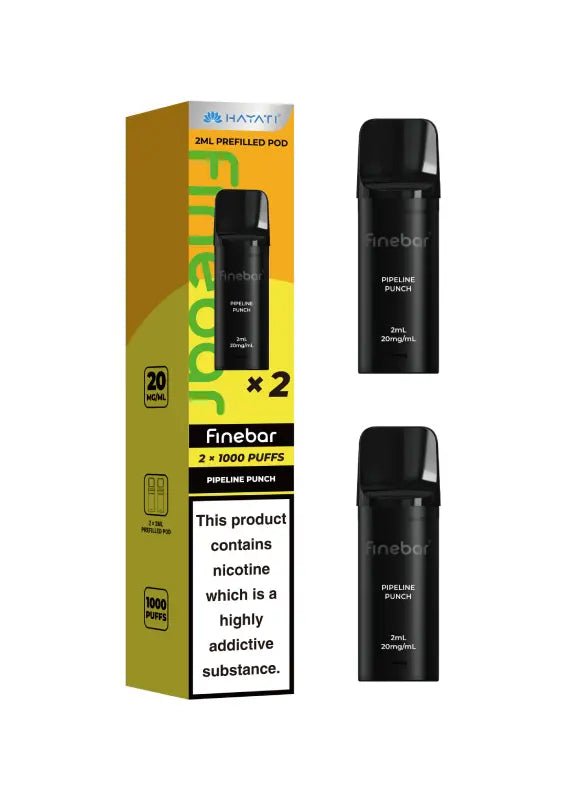 Hayati Finebar 1000 Replacement Pods - Power Vape Shop