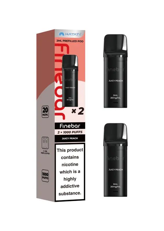 Hayati Finebar 1000 Replacement Pods - Power Vape Shop