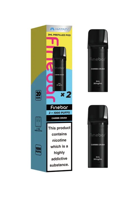 Hayati Finebar 1000 Replacement Pods - Power Vape Shop