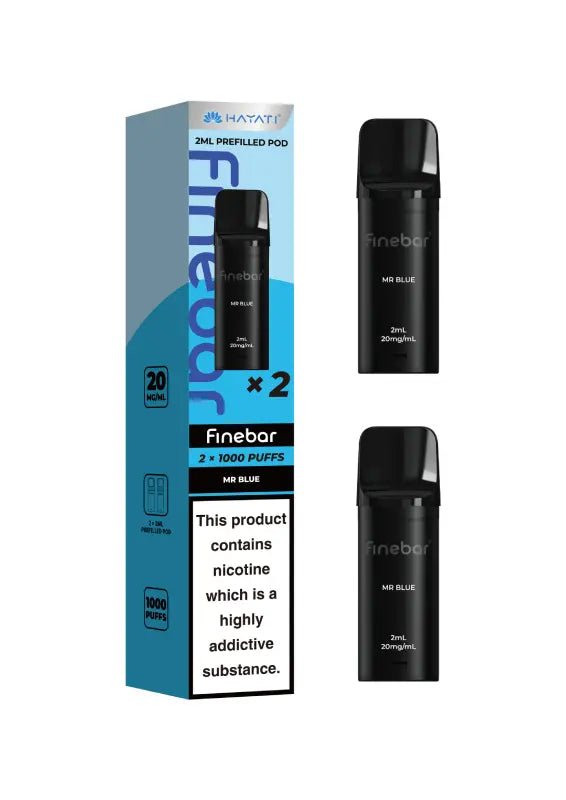 Hayati Finebar 1000 Replacement Pods - Power Vape Shop