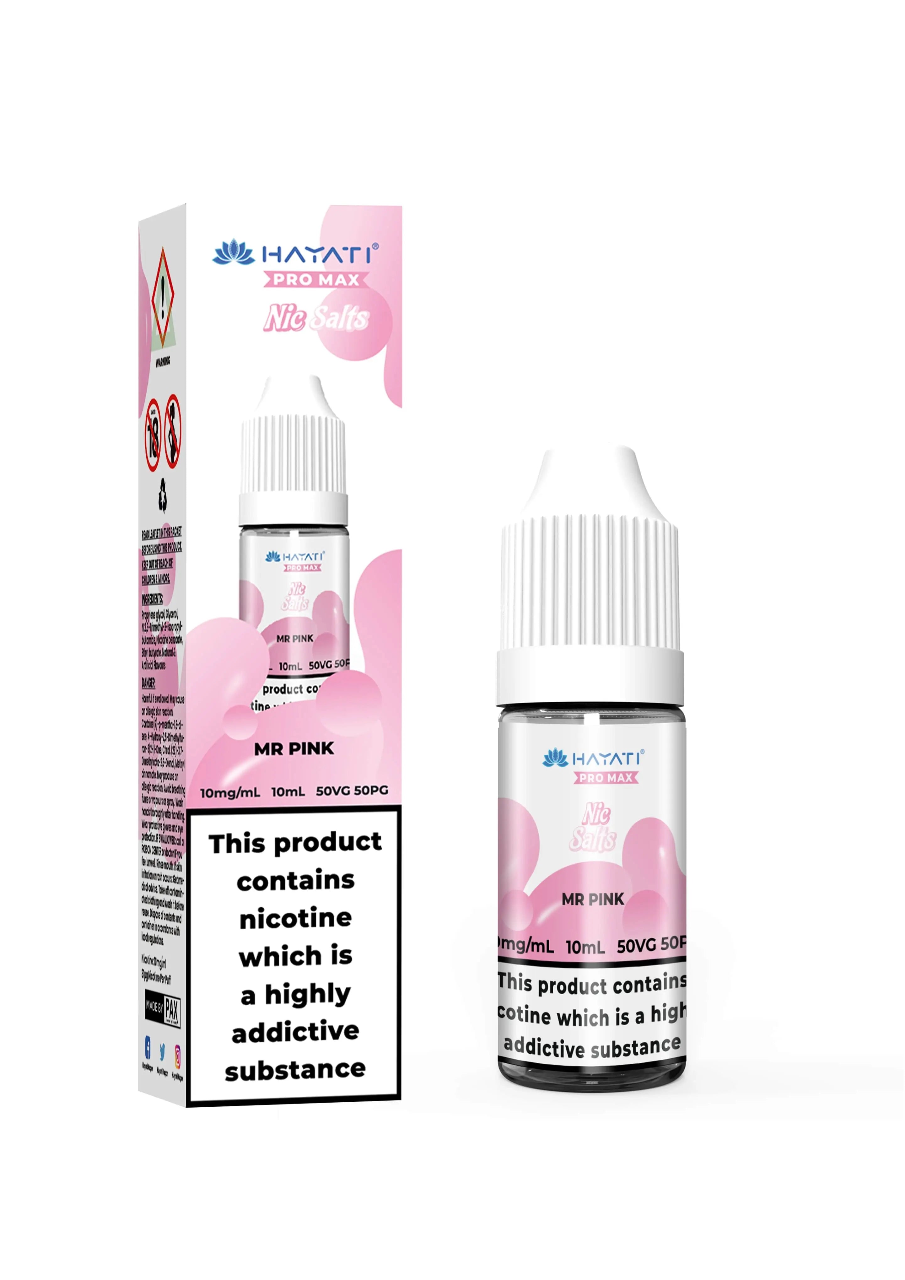 Hayati Pro Max Nic Salt 10ml E - liquids - Power Vape Shop
