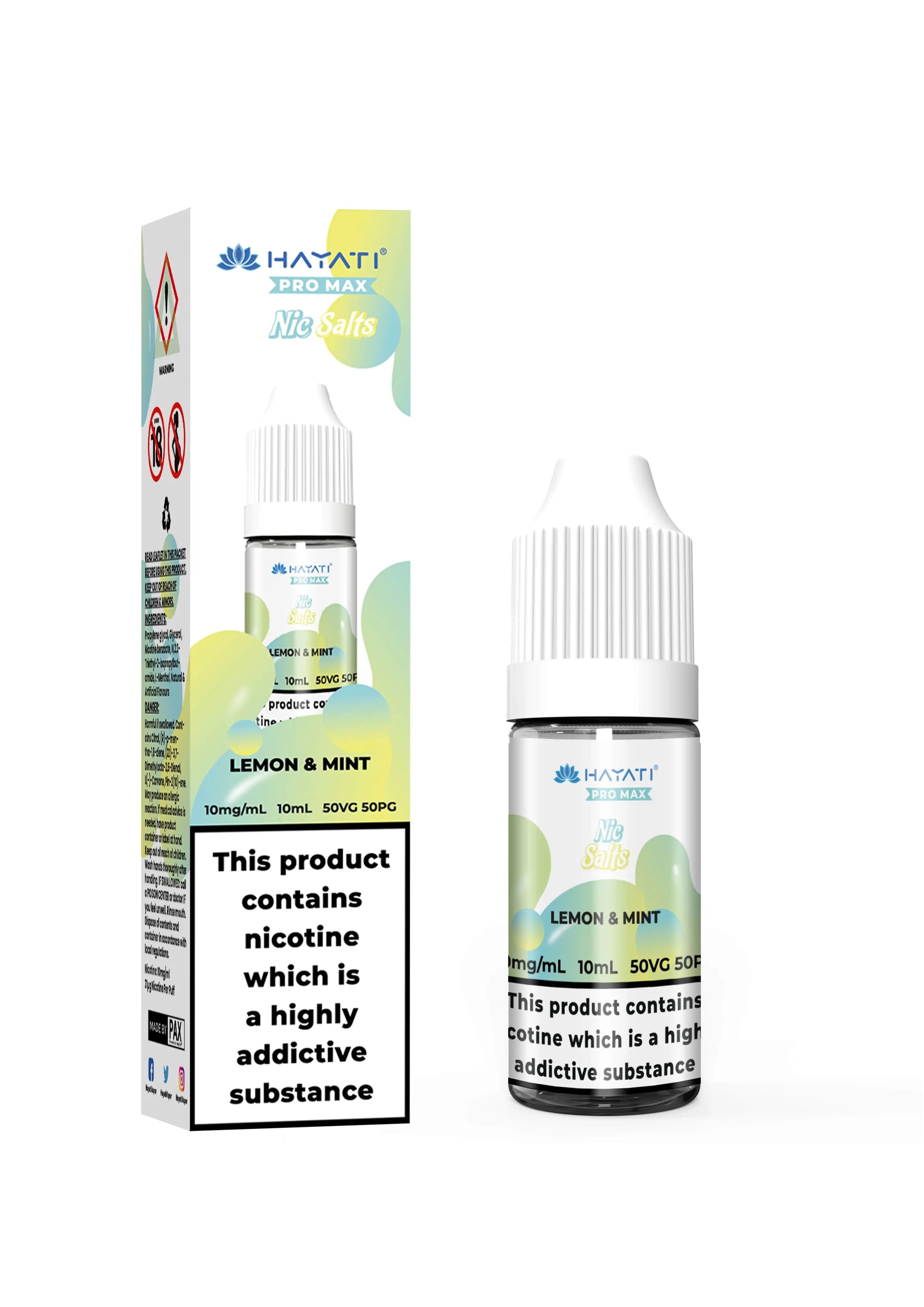Hayati Pro Max Nic Salt 10ml E - liquids - Power Vape Shop