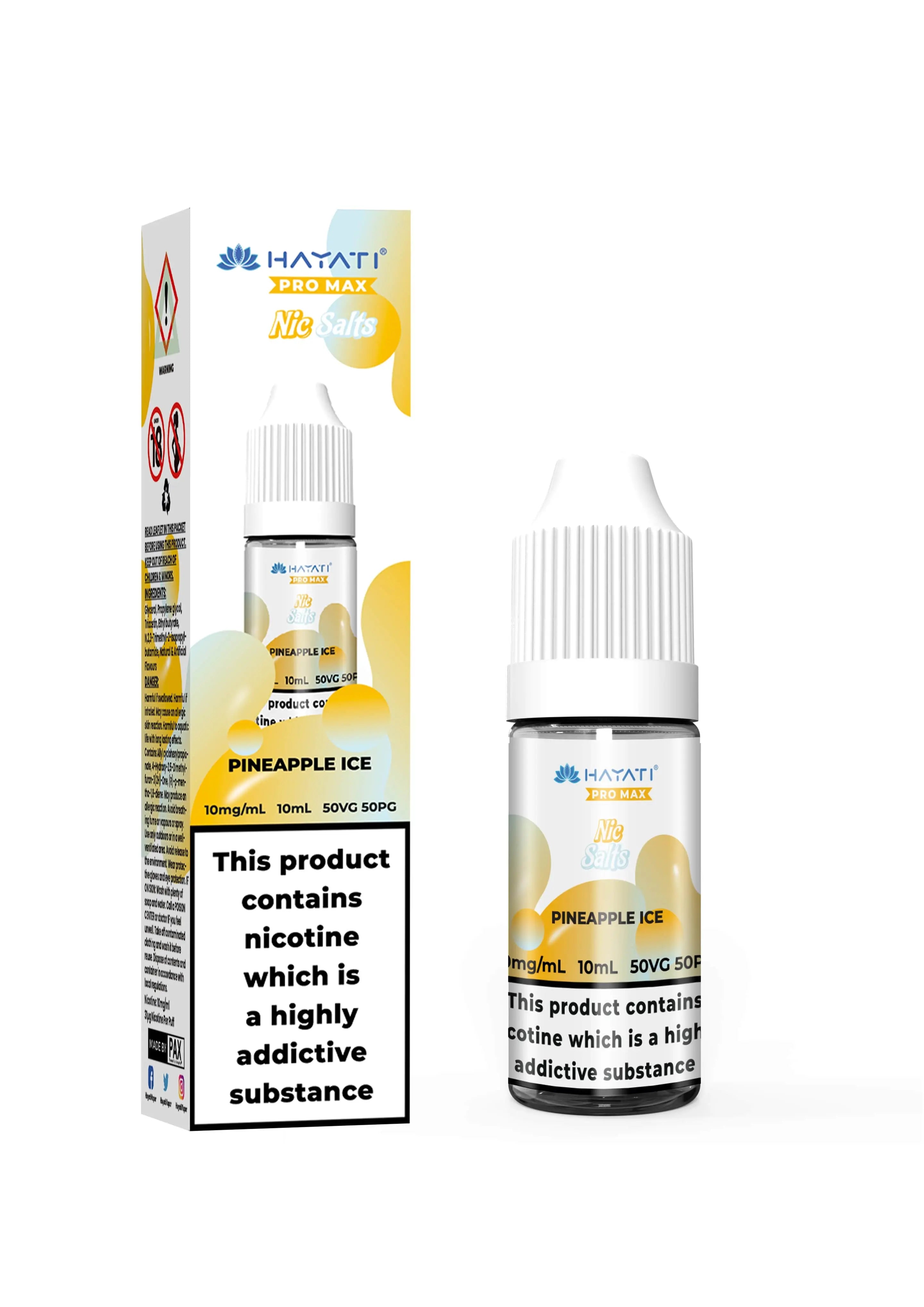 Hayati Pro Max Nic Salt 10ml E - liquids - Power Vape Shop