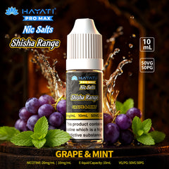 Hayati Pro Max Nic Salts Shisha Range - Power Vape Shop