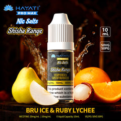 Hayati Pro Max Nic Salts Shisha Range - Power Vape Shop