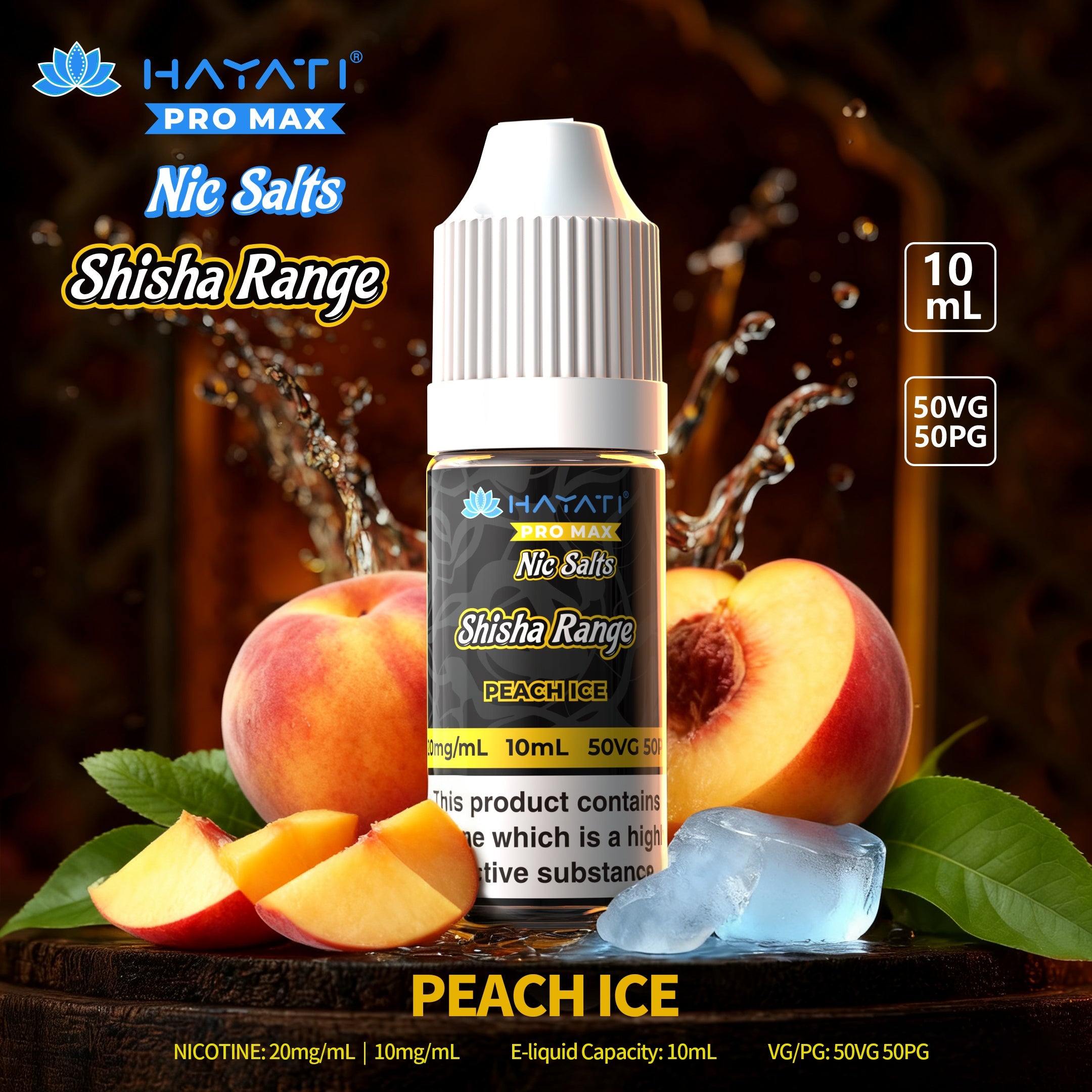 Hayati Pro Max Nic Salts Shisha Range | 2.50 Only 3 for 6 Hayati Pro Max Nic Salts Shisha Range | 2.50 Only 3 for 6