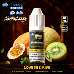 Hayati Pro Max Nic Salts Shisha Range - Power Vape Shop