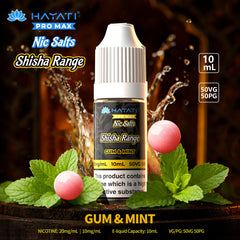 Hayati Pro Max Nic Salts Shisha Range - Power Vape Shop
