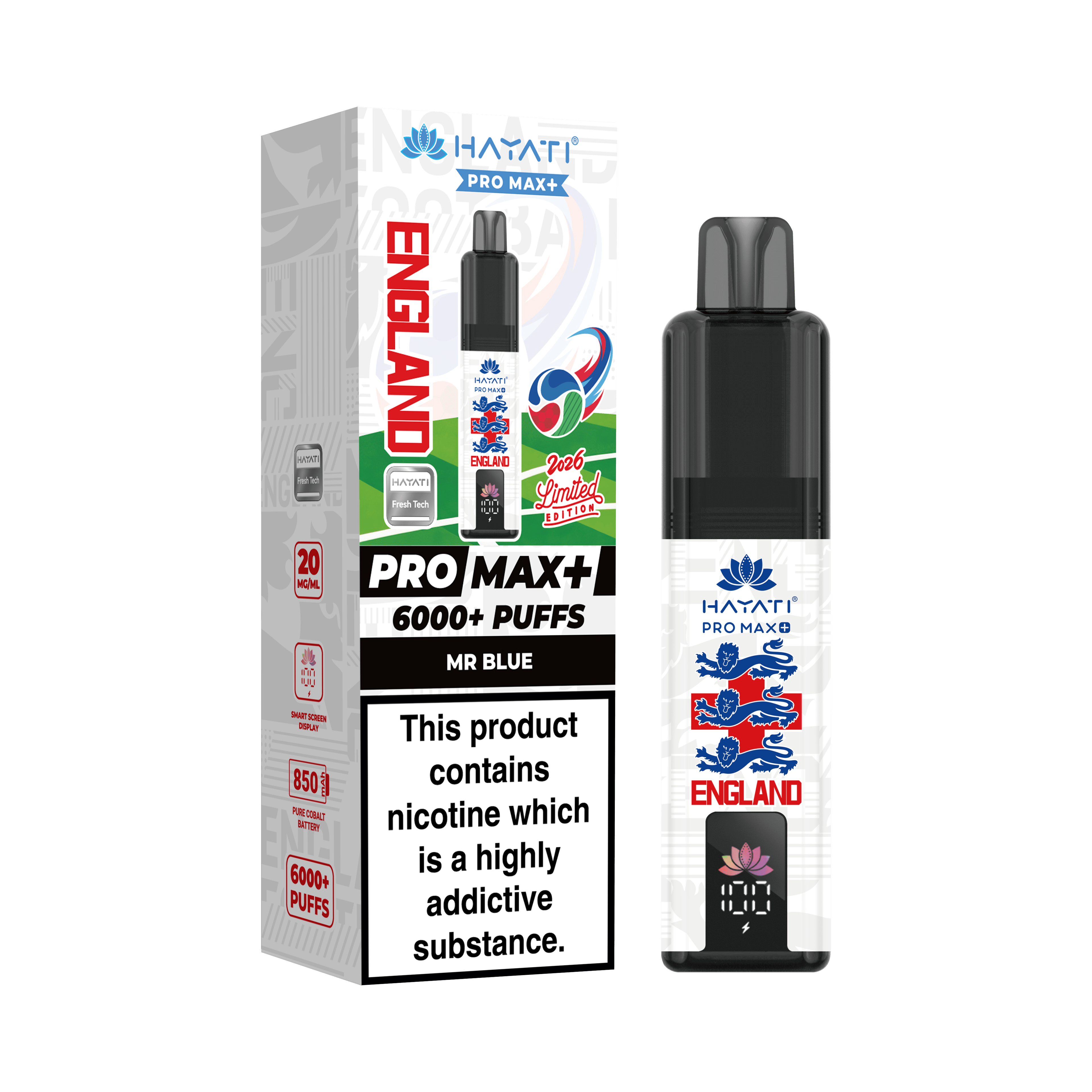 Hayati Pro Max Plus 6000 Prefilled Pod Kit - World Cup Edition - Power Vape Shop