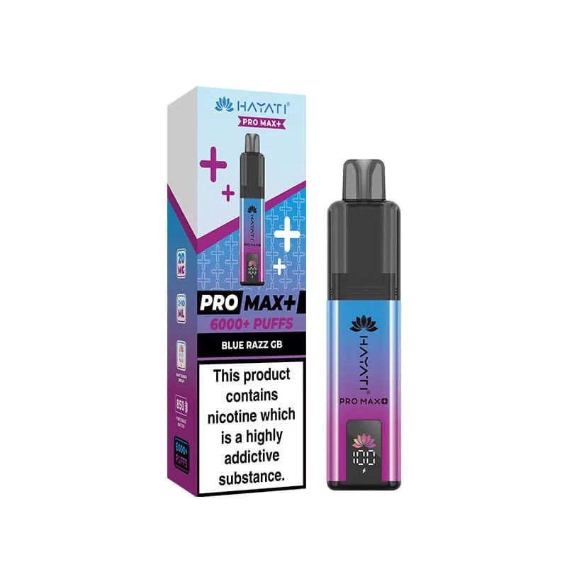 Hayati Pro Max Plus 6000 Puffs Prefilled Pod Kit - Power Vape Shop