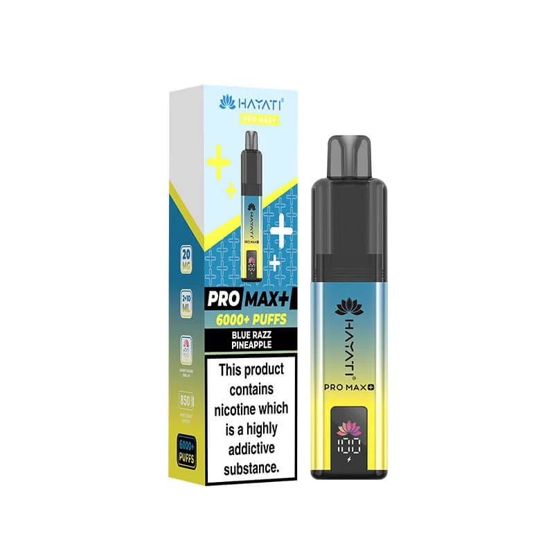 Hayati Pro Max Plus 6000 Puffs Prefilled Pod Kit - Power Vape Shop