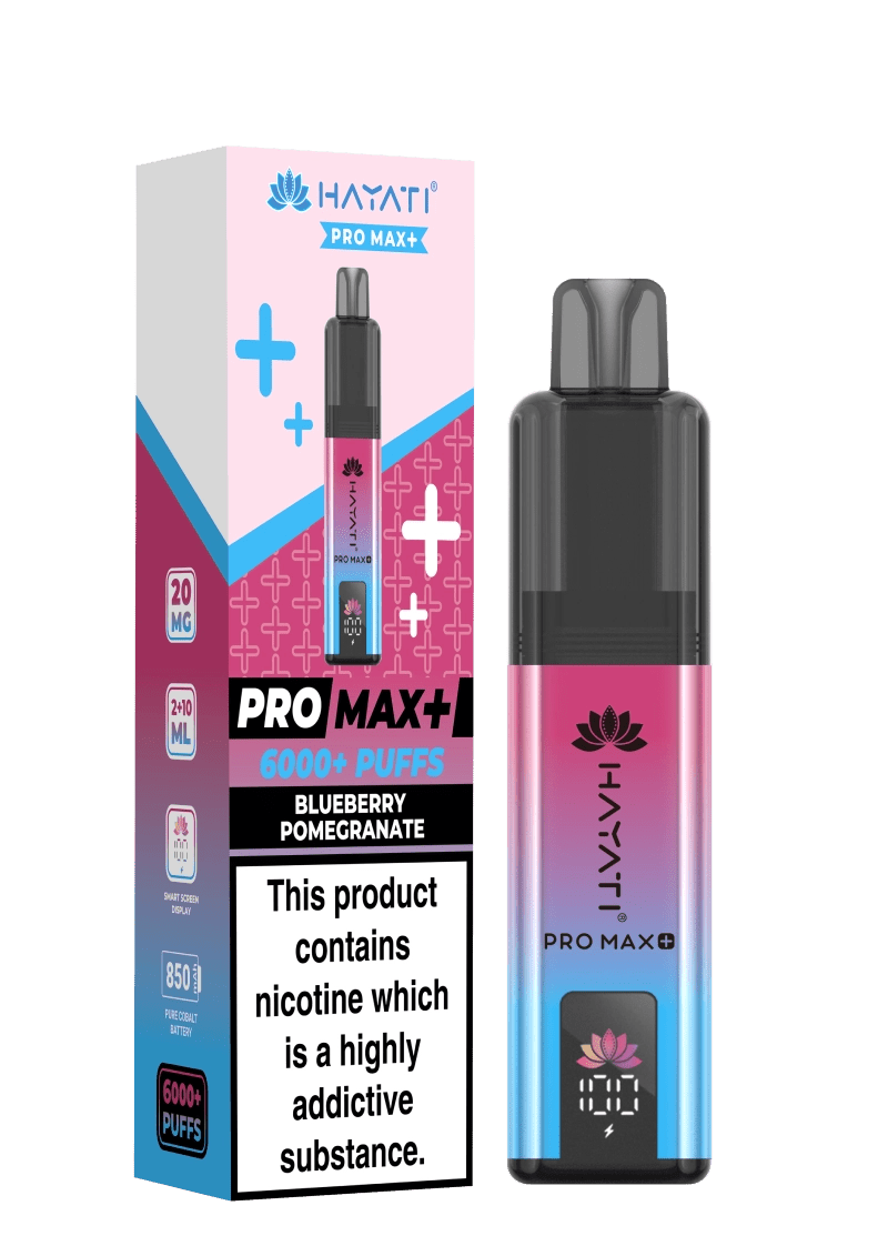 Hayati Pro Max Plus 6000 Puffs Prefilled Pod Vape Kit - Power Vape Shop