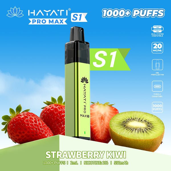 Hayati Pro Max S1 Prefilled Vape Kit - Power Vape Shop