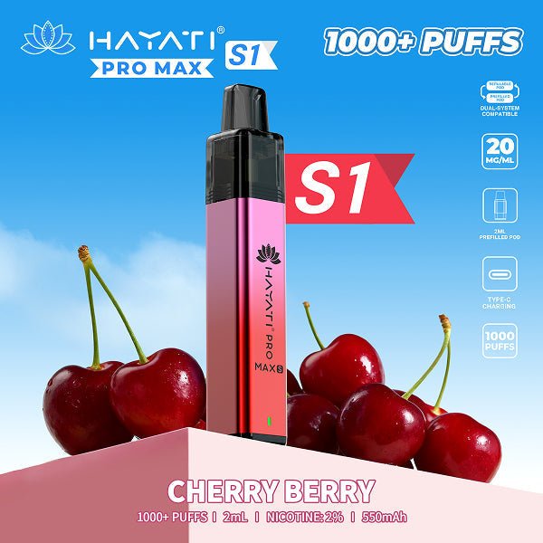 Hayati Pro Max S1 Prefilled Vape Kit - Power Vape Shop