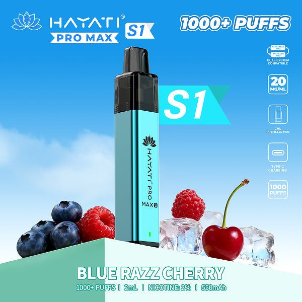 Hayati Pro Max S1 Prefilled Vape Kit - Power Vape Shop