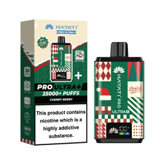 Hayati Pro Ultra + 25K Prefilled Vape – Christmas Vape Edition - Power Vape Shop