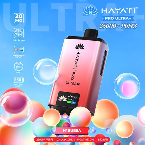 Hayati Pro Ultra Plus 25k Disposable Vape - Power Vape Shop